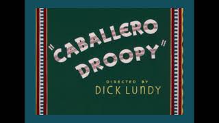 Droopy  Caballero Droopy 1952 Restored Intro EU Turner Recreation [upl. by Ashli]