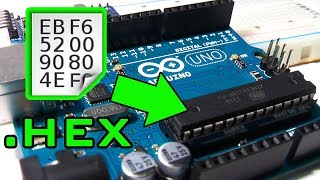 Arduino HEX upload  Come ricavare il firmware già compilato dallo sketch [upl. by Phillane]