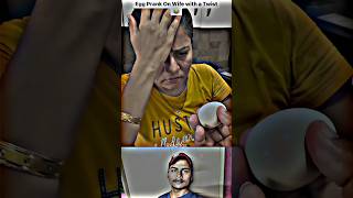 Egg prank 😂 shorts funnyvideo youtubeshorts trending funny [upl. by Fey715]