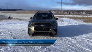 2024 Subaru Ascent Onyx Edition Limited Butte Anaconda Helena Bozeman Dillon Missoula [upl. by Warthman]