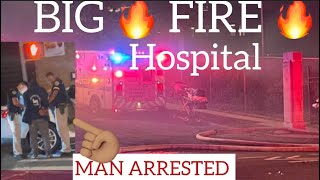 Man arrested For A fivealarm fire [upl. by Anaig]