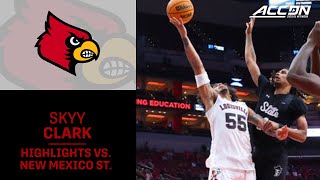 Skyy Clark Scores A Career High In Louisvilles OT Win [upl. by Moises]