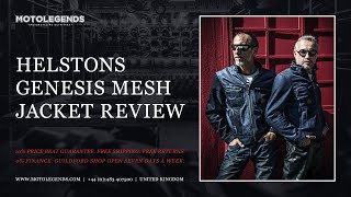 Helstons Genesis mesh jacket review [upl. by Eddra]