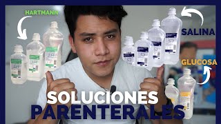 ✅Cuando DEBO ADMINISTRAR cada SOLUCION PARENTERAL  CRISTALOIDES Y COLOIDES  ENFERMERIA [upl. by Ahseuqal985]