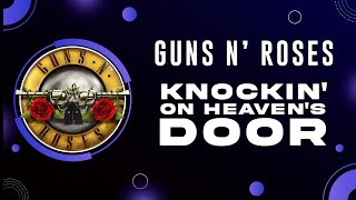 Guns N Roses  Knocking on Heavens Door Karaoke Version HD amp HiFi [upl. by Qidas]