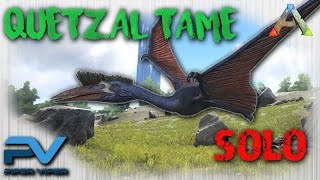 ARK THE CENTER  SOLO TAMING A QUETZAL  FLYING TRAP [upl. by Omland82]