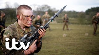 The Paras Men of War  The Recruits Face Up to Gruelling Bayonet Exercises  ITV [upl. by Alyehs455]