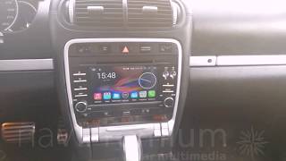 RADIO NAWIGACJA GPS PORSCHE CAYENNE ANDROID 80 naviPremium GPS DVD [upl. by Okiruy859]