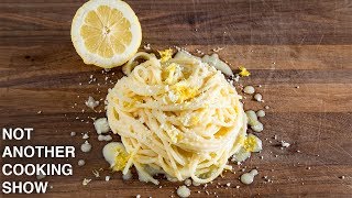 PASTA AL LIMONE pasta with lemon and butter [upl. by Mervin305]