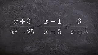 Combining rational expressions [upl. by Haelahk]