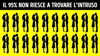 Trova l’intruso Test per mettere alla prova la tua attenzione [upl. by Nnylyaj]