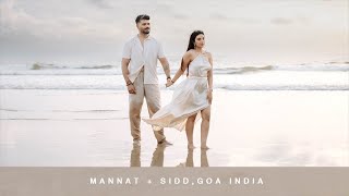 BEST PRE WEDDING SHOOT IN GOA 2023  MANNAT  SIDD LAVYAFILMPRODUCTION [upl. by Gonagle]