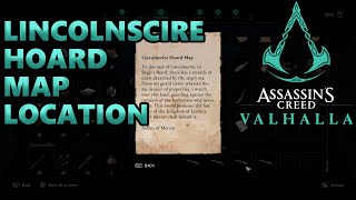 Lincolnscire Hoard Map Treasure Location  Assassins Creed Valhalla [upl. by Busby985]