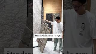 Board that can be used indoors and outdoors pustone artificialrock renovation harmercoverings [upl. by Akenet]