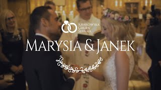 Marysia i Janek  teledysk ślubny 29072017 Małe Ciche 50fps [upl. by Kaltman122]