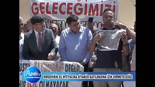 Altın Madeninin Kırşehirin Su İhtiyacına Siyanür Katılmasına İzin Vermeyeceğiz [upl. by Rivera]