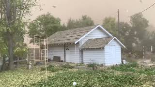 Dust storm hits central CA Nov 2024 [upl. by Thomajan]