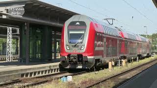 Bahnhöfe in Deutschland Rostock Hbf [upl. by Leahcimdivad]