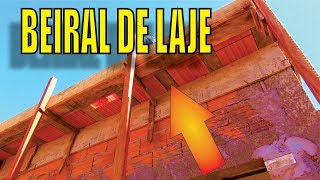 APRENDA FAZER BEIRAL DE LAJE EM BALANÇO DA FORMA CERTA [upl. by Arvid501]