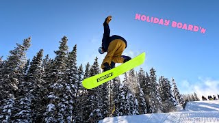 HOLIDAY SNOWBOARDING  amp Prototype Gear Talk [upl. by Gerry]