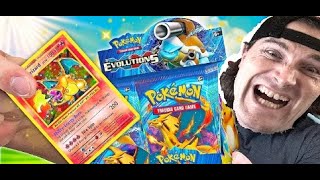 Best pokemon evolutions booster box break in the history [upl. by Yelyac186]