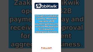 Mobikwik IPO one mobikwik systems upcoming ipo gmp stocks trending shorts reels ubicind [upl. by Gilud]