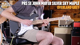 No TalkingJust Tones  PRS SE Signature  SE John Mayer Silver Sky Maple  Overland Grey [upl. by Assilam]