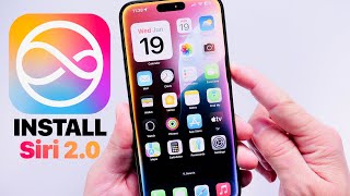 iOS 18  install NEW Siri 20 on ANY iPhone [upl. by Eille]