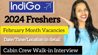 2024 February Month Cabin Crew Vacancies Cabin Crew Walkin Interview Vacancy video  Priyaifly [upl. by Jahdal]