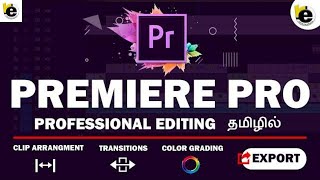 Premiere pro editing  Tamil TutorialTRANSITIONS COLOR GRADING EXPORT premierpro colorgrading [upl. by Willmert316]