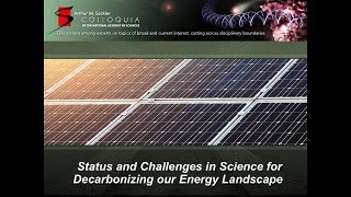 David Ginley The Terawatt Challenge in Solar Energy Conversion the Role of Storage [upl. by Amat51]