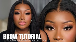 2024 Brow Tutorial  How to Fill in SparseThin Eyebrows [upl. by Bushey]