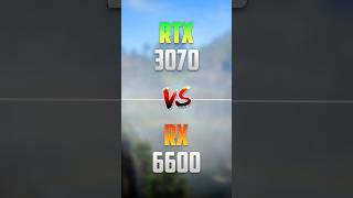 RX 6600 vs RTX 3070 [upl. by Yanffit574]