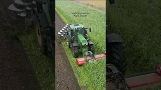 John Deere 6250R tractor Ploughing 😎 [upl. by Haynes4]