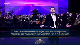 Yusif Eyvazov quotRomanze des Vaudemontquot aus quotJolanthequot  Semperopernball 2020  MDR [upl. by Zehc552]