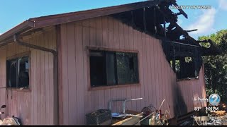 Kauai family displaced by house fire [upl. by Nyrak225]