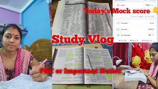 📚Study vlog 📚 Clerkship exam final date 🎯🎯 Clerkship Ntpc MTS AntaraSarkarjr9tl [upl. by Merrili]