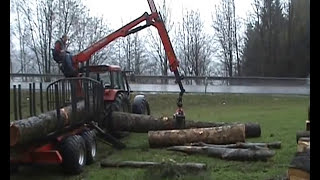 STEPA Rückewagen mit Kran FKL6285  quotDer hebtquot [upl. by Inohtna]