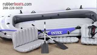 The NEW Intex Excursion 5 Inflatable Raft [upl. by Ydnar174]