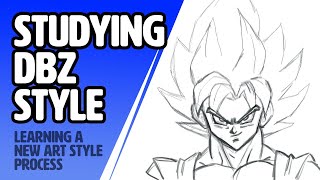 How to draw Dragon Ball Z Style SPD 4 [upl. by Annayrb]