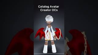 Catalog Avatar Creator OCs roblox oc catalogavatarcreator [upl. by Irem]