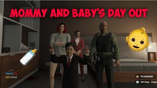 A day with my Babyepic failang kulit  GTA 5 ROLEPLAY [upl. by Saibot47]