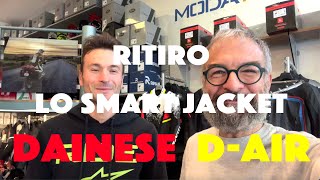 Ritiro lairbag Dainese in assistenza [upl. by Acsisnarf]