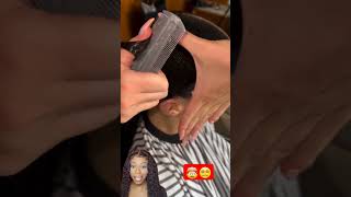 Hairdresser Reacts To Sleek Ponytail hairdresser reaction naturalhair hair ponytail [upl. by Anev]