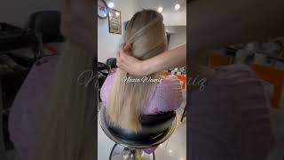 California Balayage by naziawamiq shortvideo hair shorts viral viralvideo viralreels short [upl. by Gherlein]