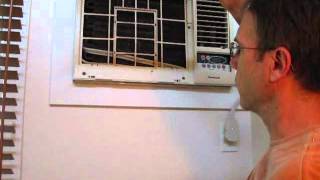 Installing a New Air Conditioner AC Wall Unit  Part 1 removing the old unit [upl. by Safoelc535]