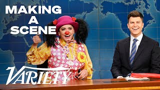 Why Cecily Strong Dressed as a Clown for Her Shocking ‘SNL’ Abortion Sketch  Making A Scene [upl. by Annahsed752]