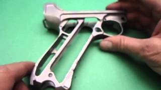 WAYNE 1942 LUGER RESTORATION VULCAN GUN REFINISHING [upl. by Sorac595]