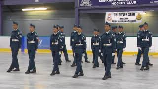 351 Air Cadet Annual Ceremonial Review Senior Drill Team Demonstration [upl. by Salomon]