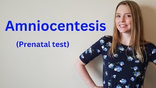 AMNIOCENTESIS  MATERNAL HEALTH  PRENATAL TESTING [upl. by Jacobba791]